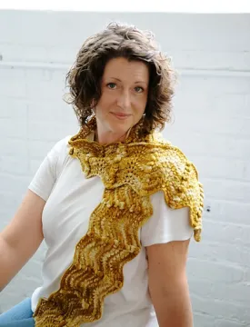 Haybale scarf pattern