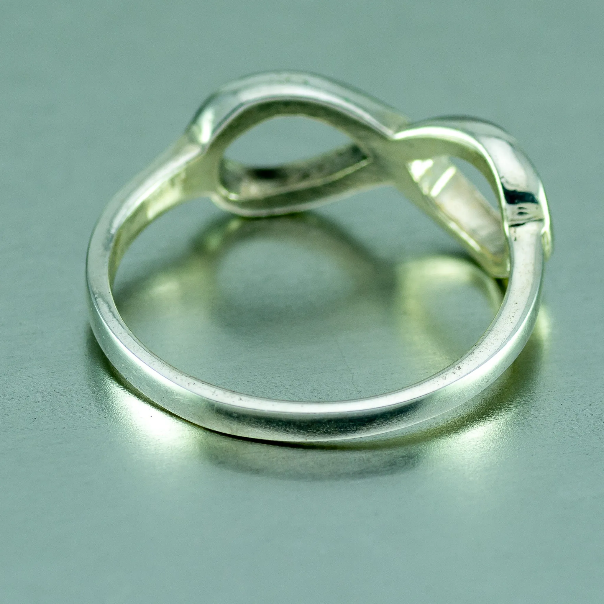 Infinity Sterling Silver Ring