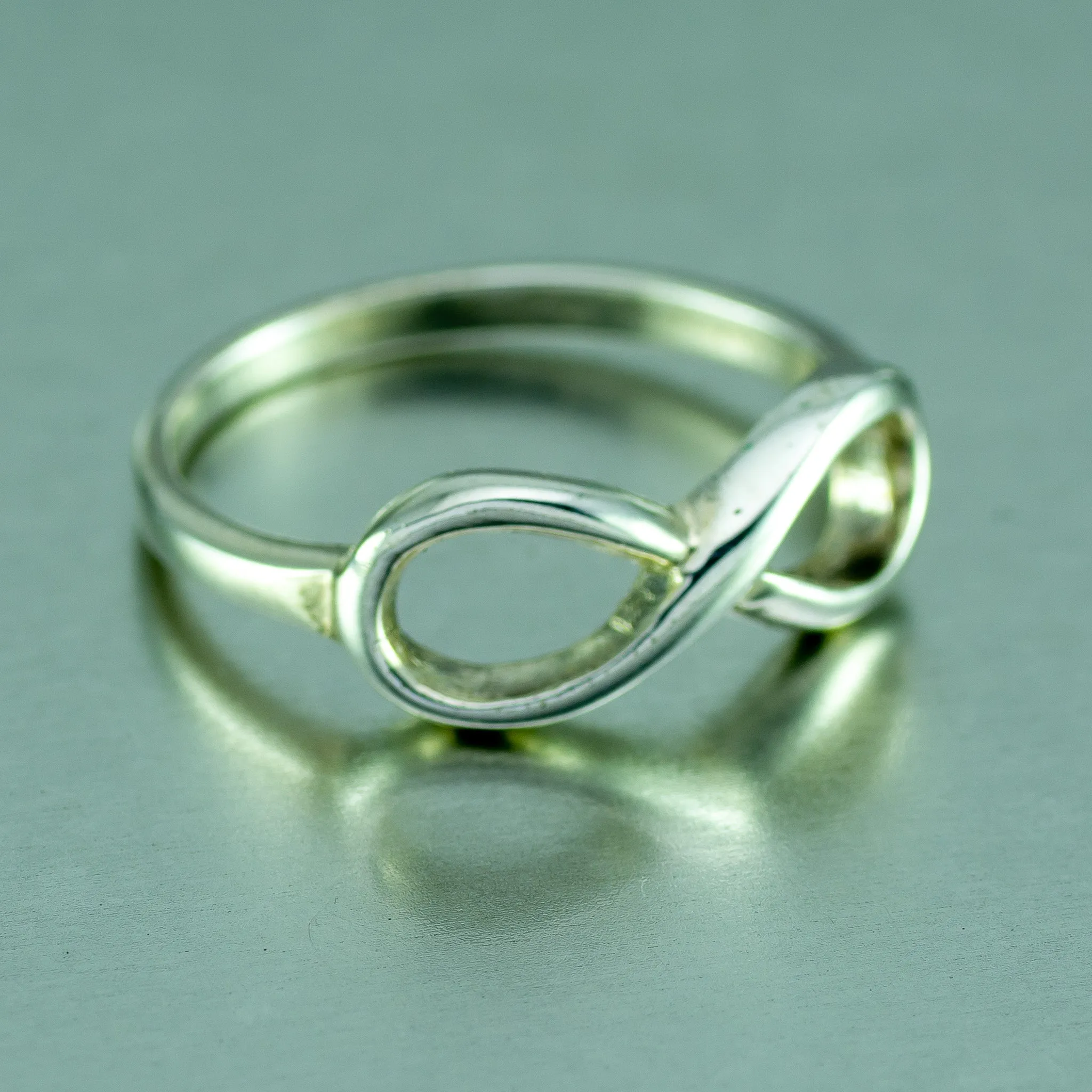 Infinity Sterling Silver Ring