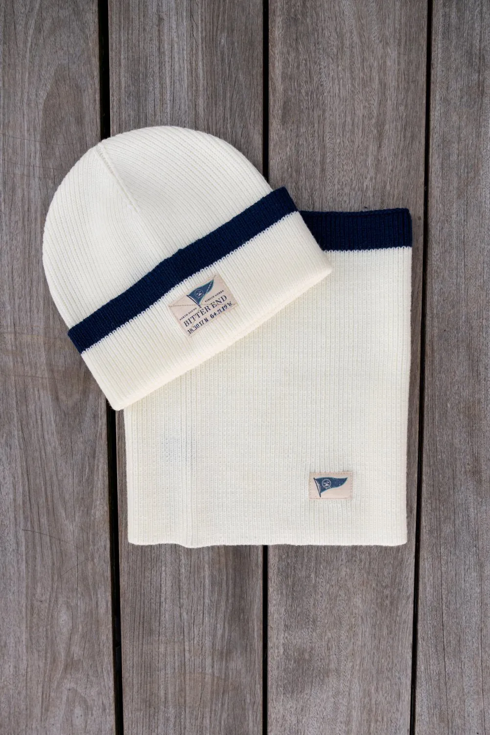 Ivory Knit Neck Warmer (Unisex)