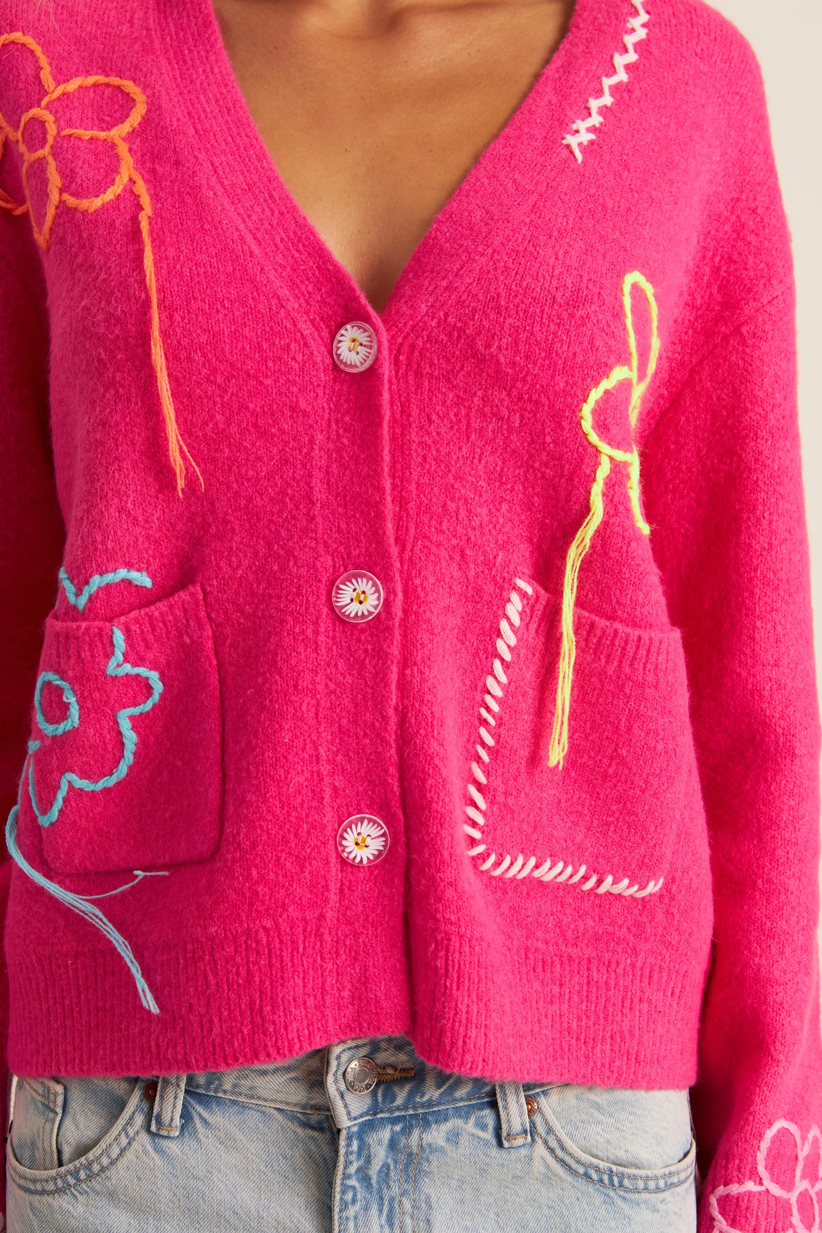 John & Jenn Aries Cardigan | Spring Garden