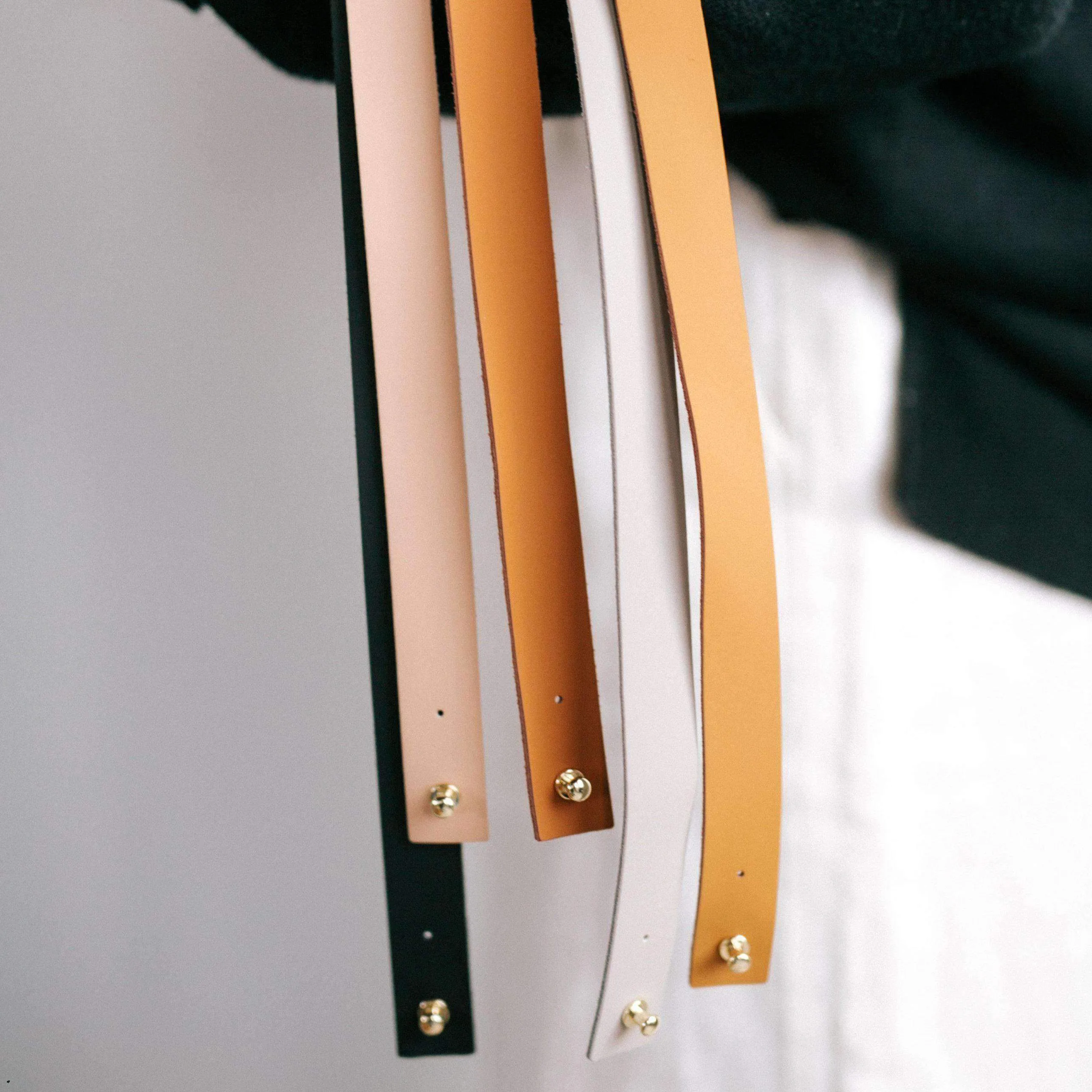 Leather Band with Pin