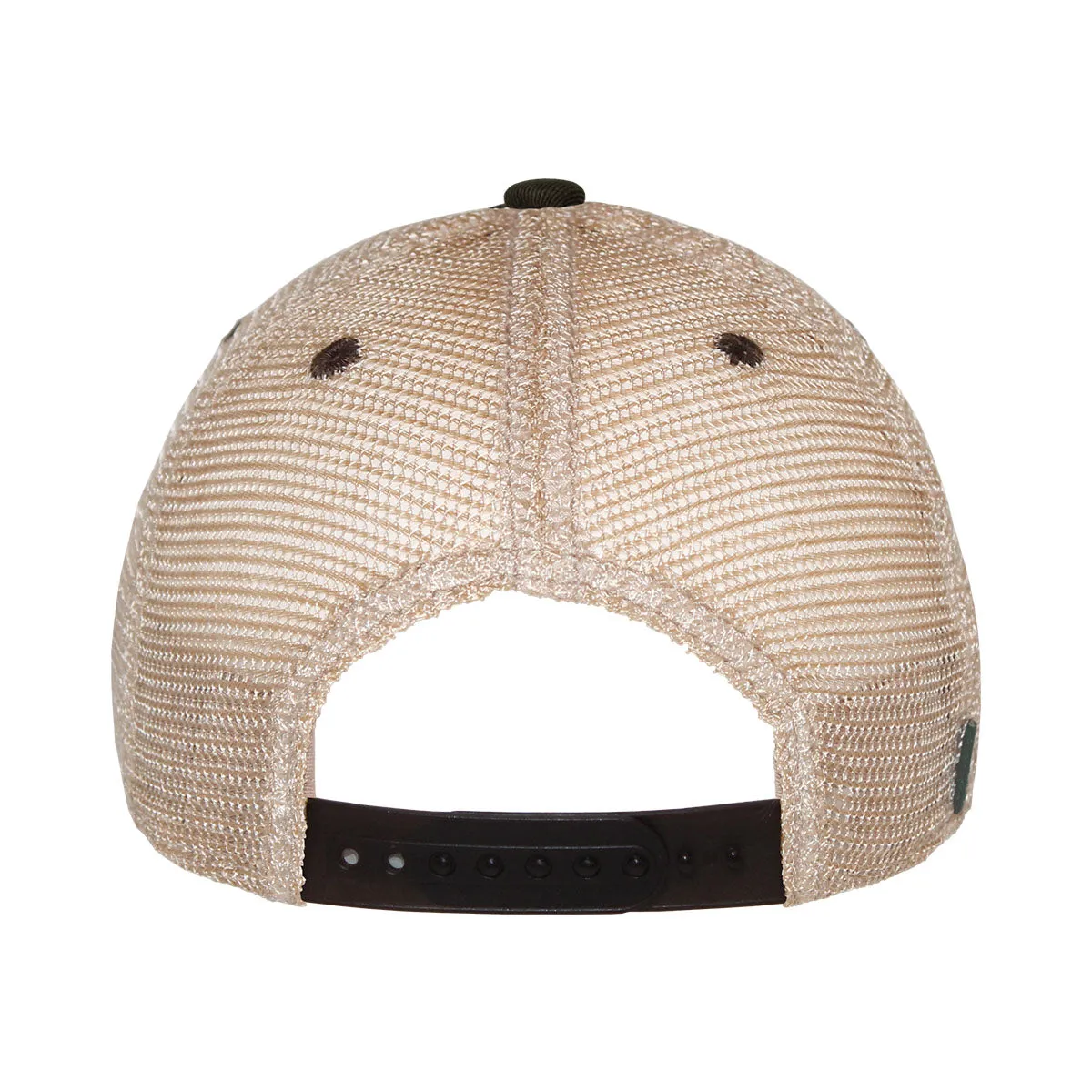 Legacy Bowden Hat Leather Patch Adjustable Trucker Cap - Black