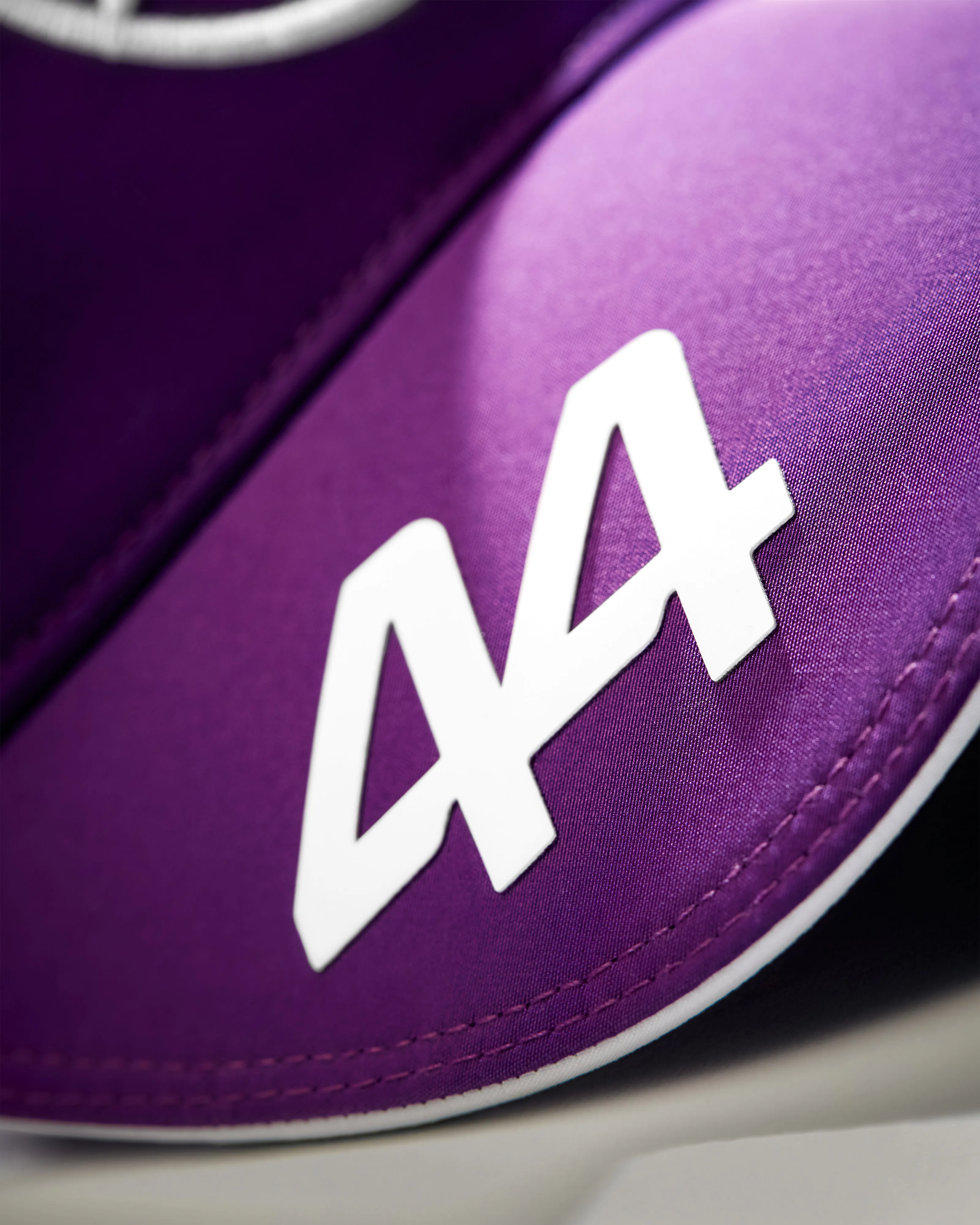 Lewis Hamilton 2024 Team Driver Trucker Cap Purple