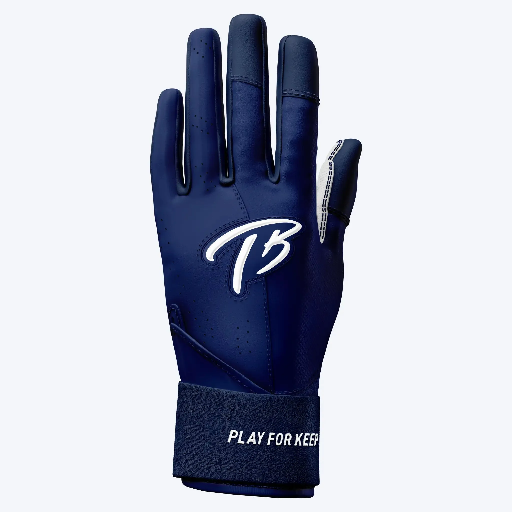 Long Cuff Batting Gloves | Deep Navy