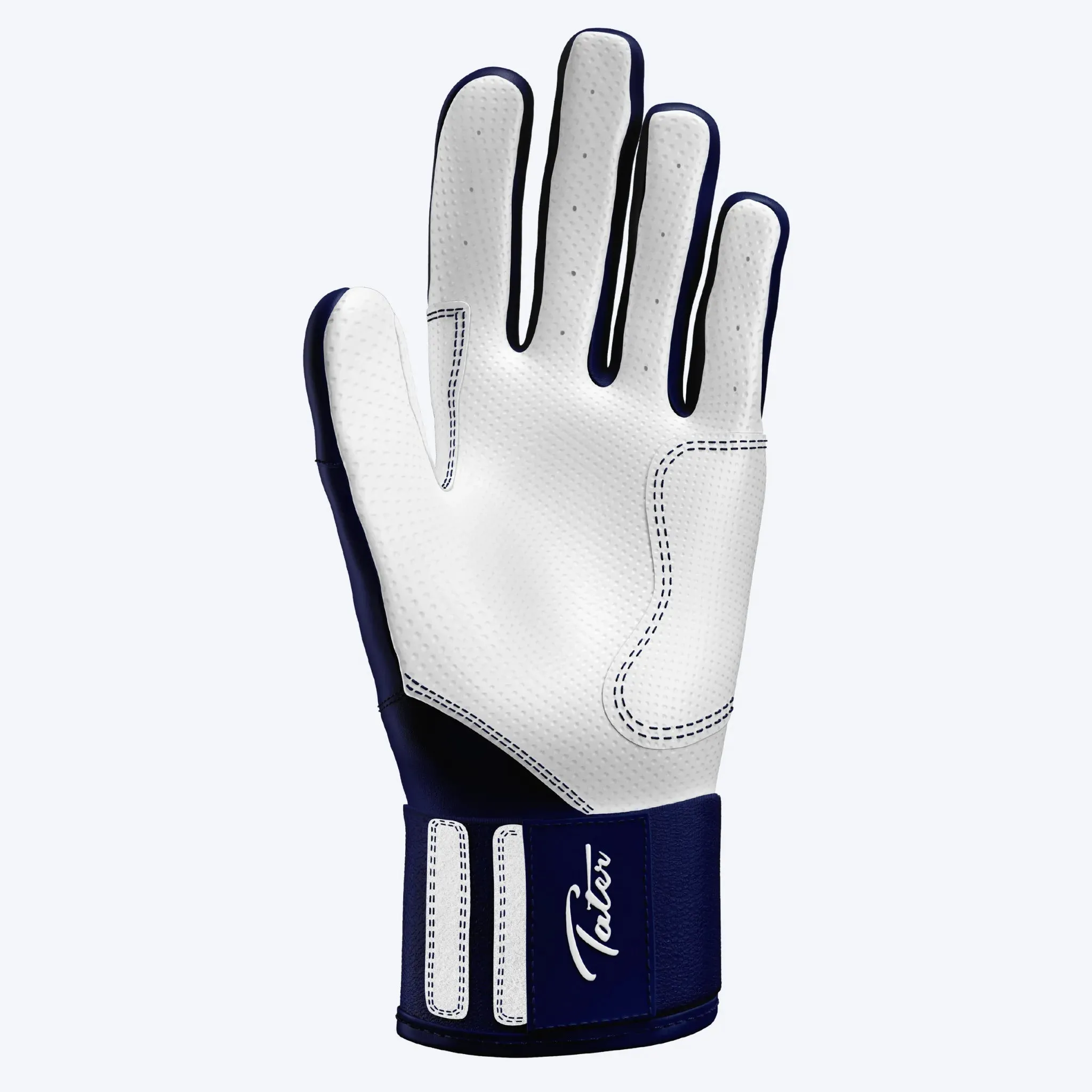 Long Cuff Batting Gloves | Deep Navy