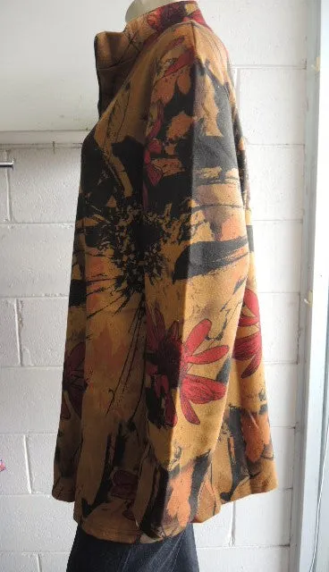 LS Collection Zip Neck Top