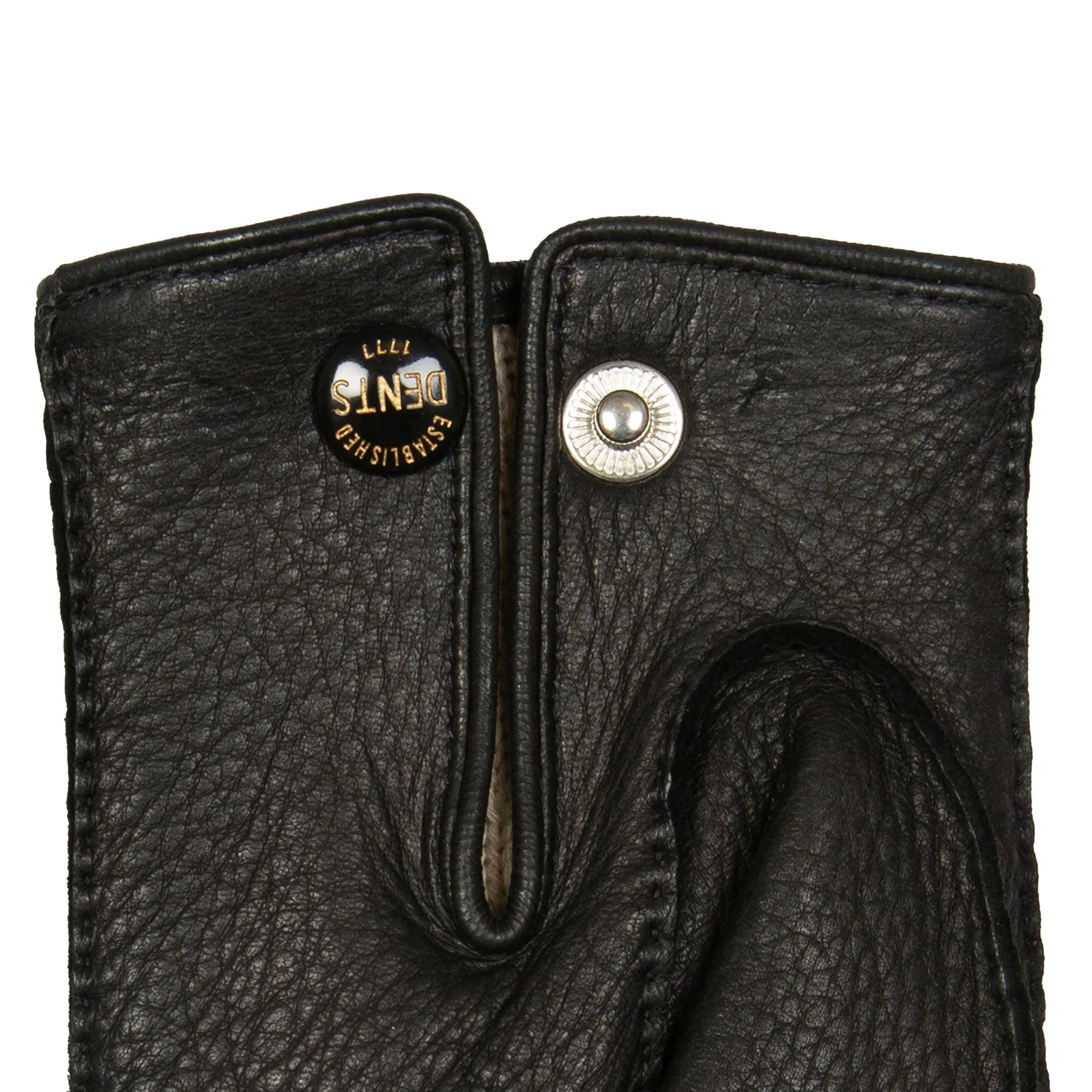 Men’s Heritage Handsewn Three-Point Cashmere-Lined Deerskin Leather Gloves