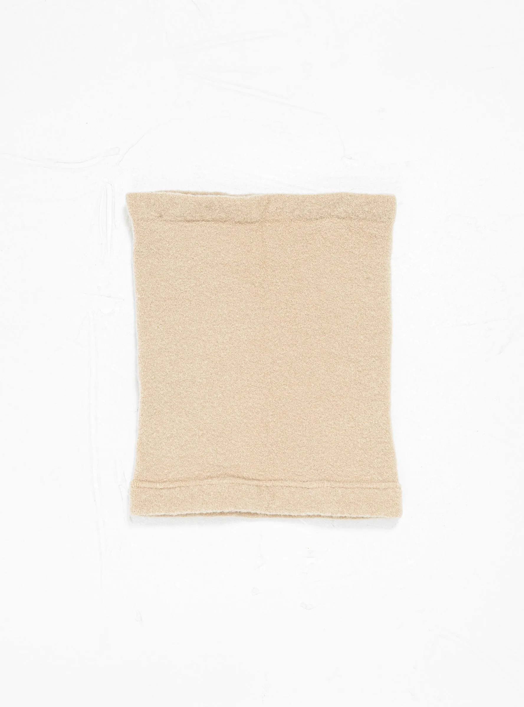 Merino Boucle Neck warmer Beige