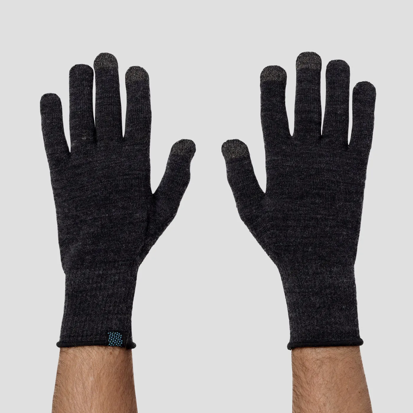 Merino Gloves - Charcoal