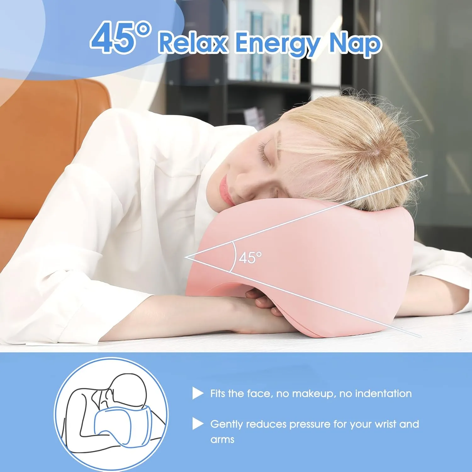 Neck Pillow Airplane, Memory Foam Travel Pillow, Travel Essentials with 3D Eye Masks, Earplugs and Storage Bag, U Shaped Neck Support for Airplane, Train, and Car