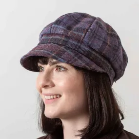 Newsboy Cap, Heather Check
