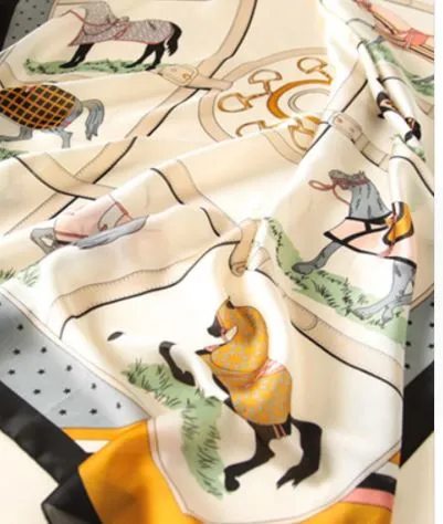 Oblong Horse Scarf