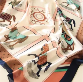 Oblong Horse Scarf