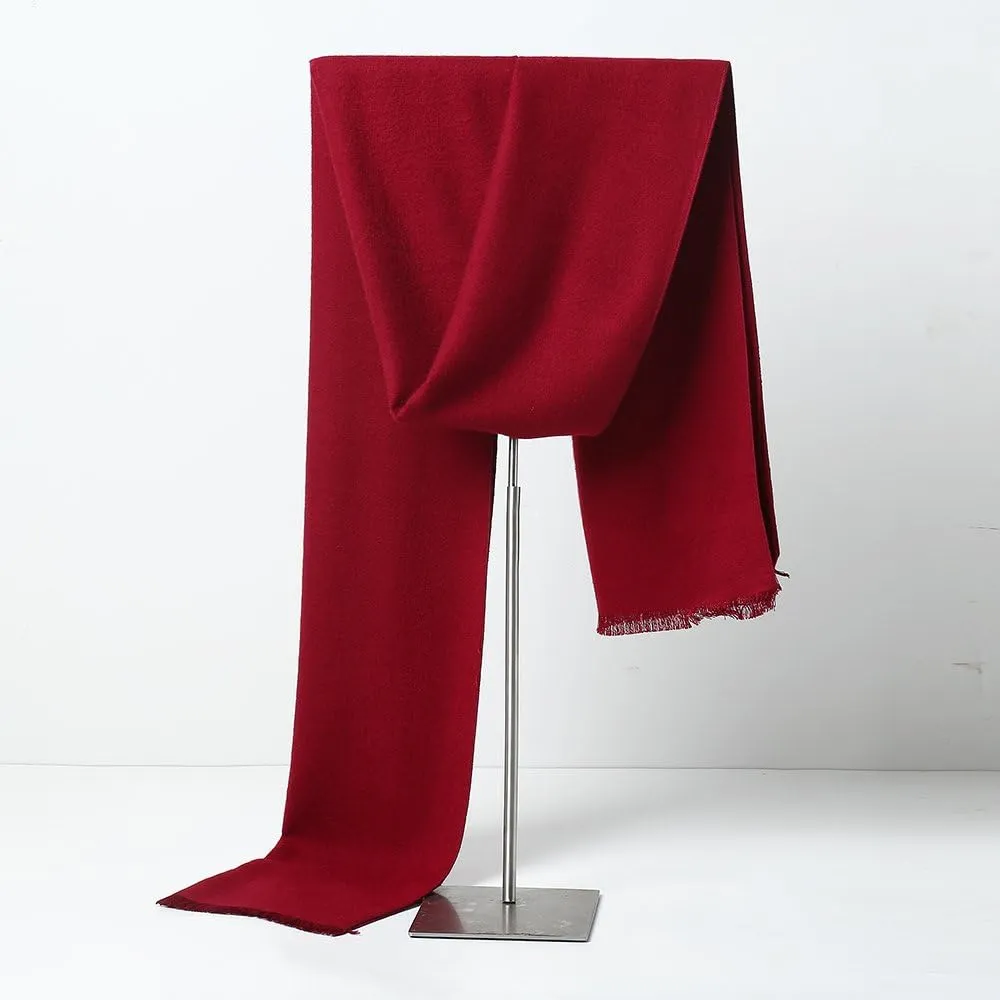 OHAYOMI Mens Scarf Winter Fashion Formal Soft Scarves for Men