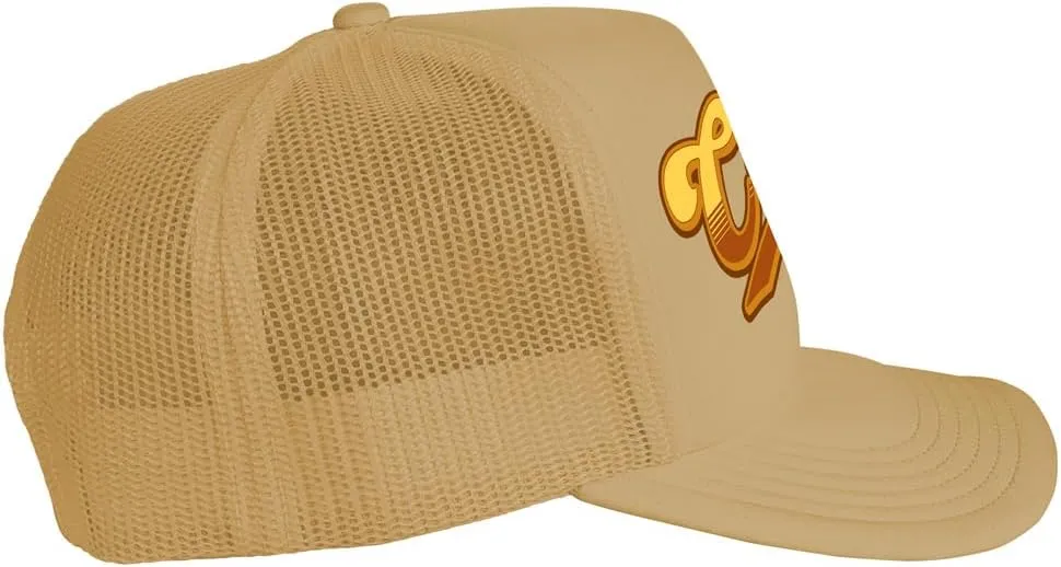 Popfunk Official Rick and Morty Logos Foam Snapback Trucker Hat - Unisex for Men and Women