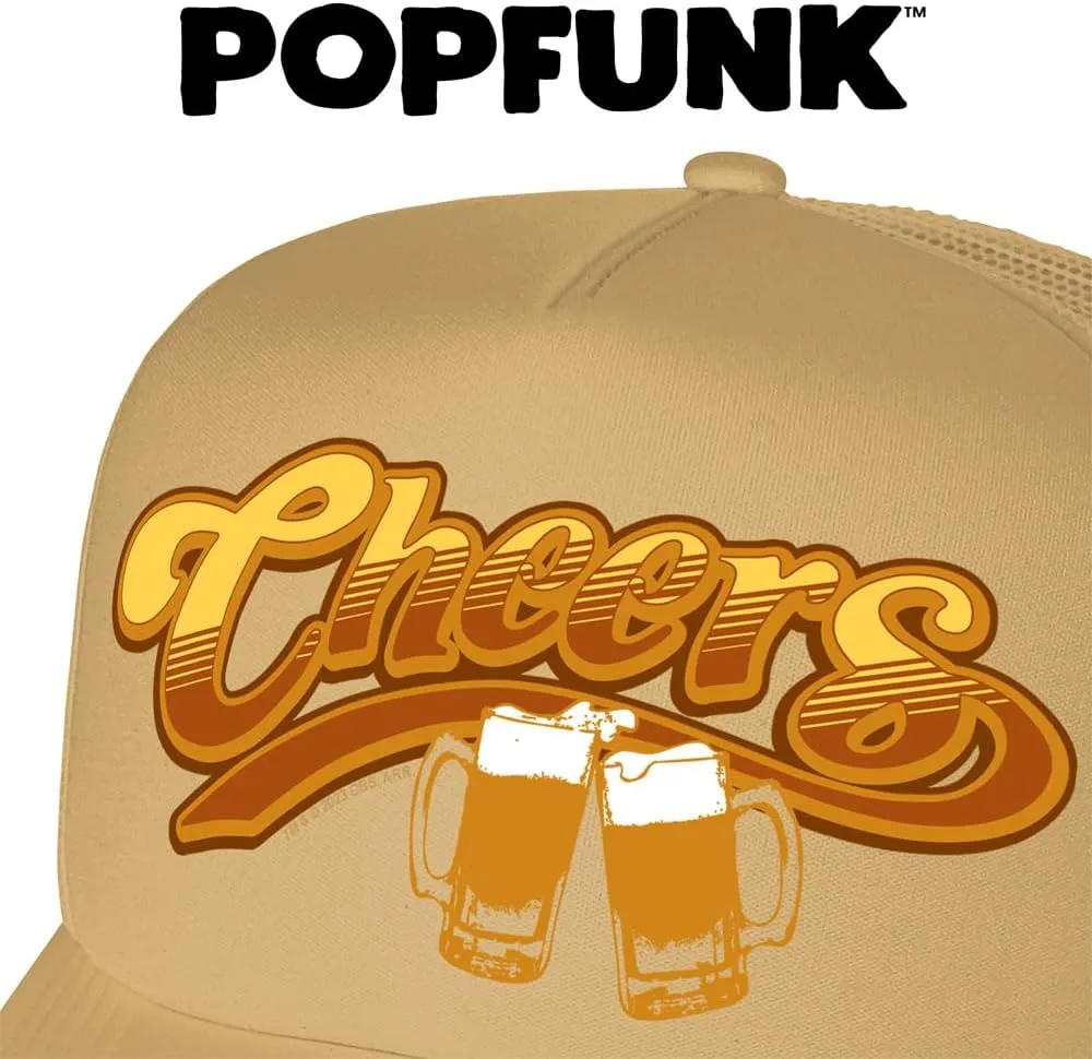 Popfunk Official Rick and Morty Logos Foam Snapback Trucker Hat - Unisex for Men and Women