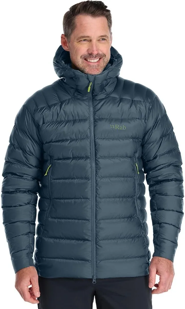 Rab Men's Electron Pro 800-Fill Down Hooded Jacket for Climbing & Mountaineering