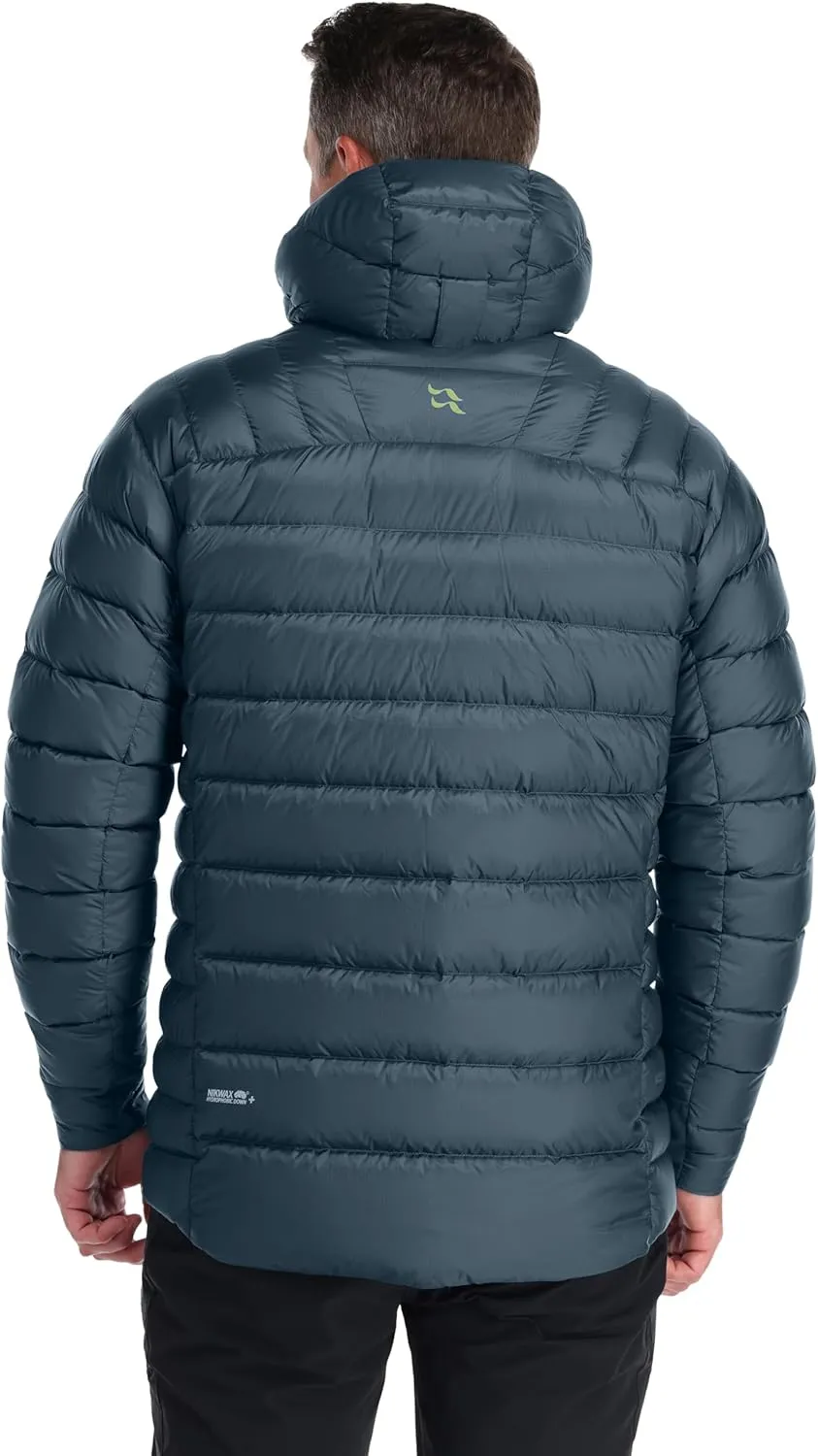 Rab Men's Electron Pro 800-Fill Down Hooded Jacket for Climbing & Mountaineering