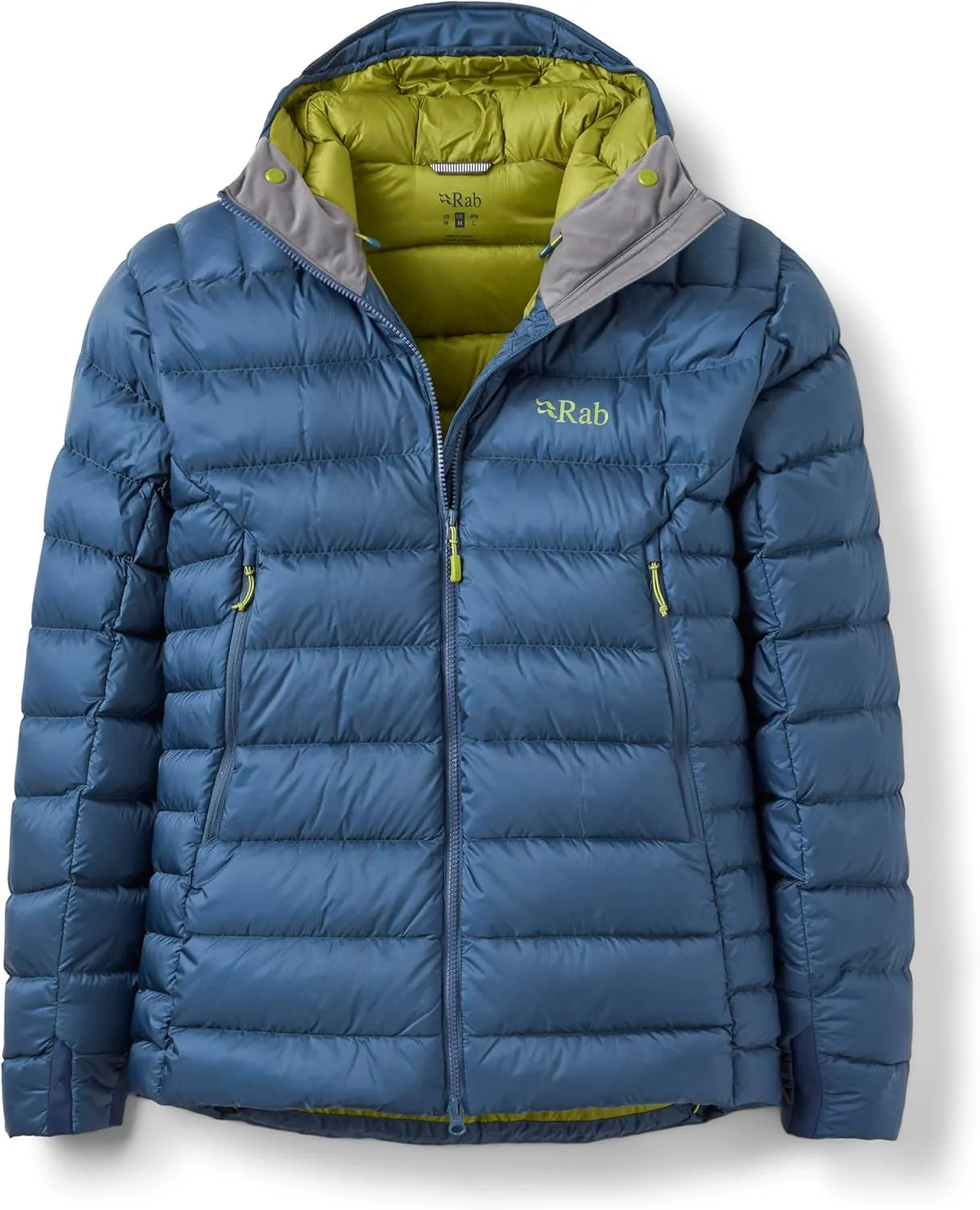 Rab Men's Electron Pro 800-Fill Down Hooded Jacket for Climbing & Mountaineering