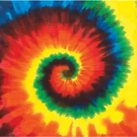 Rainbow Pride Burst Tie-Dye Bandana