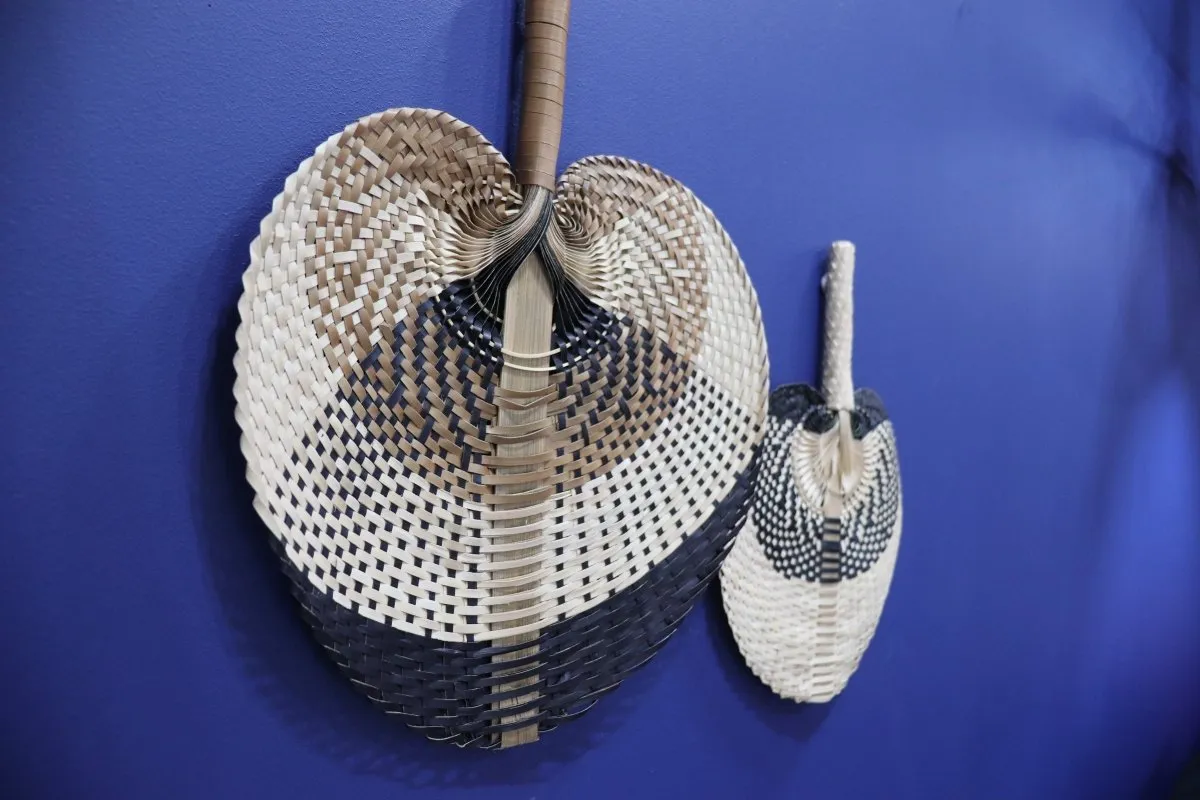 Rattan Panama Fan
