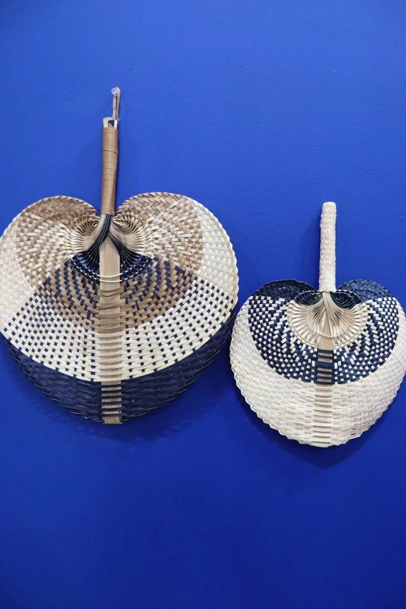Rattan Panama Fan