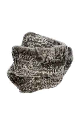 Rex Rabbit Infinity Fur Scarf
