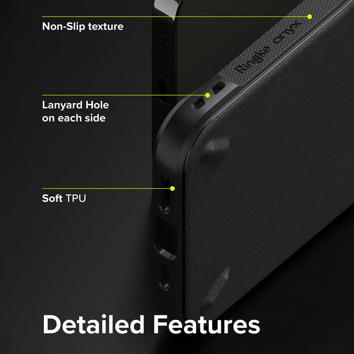 Ringke iPhone 13 Pro Case Onyx Black
