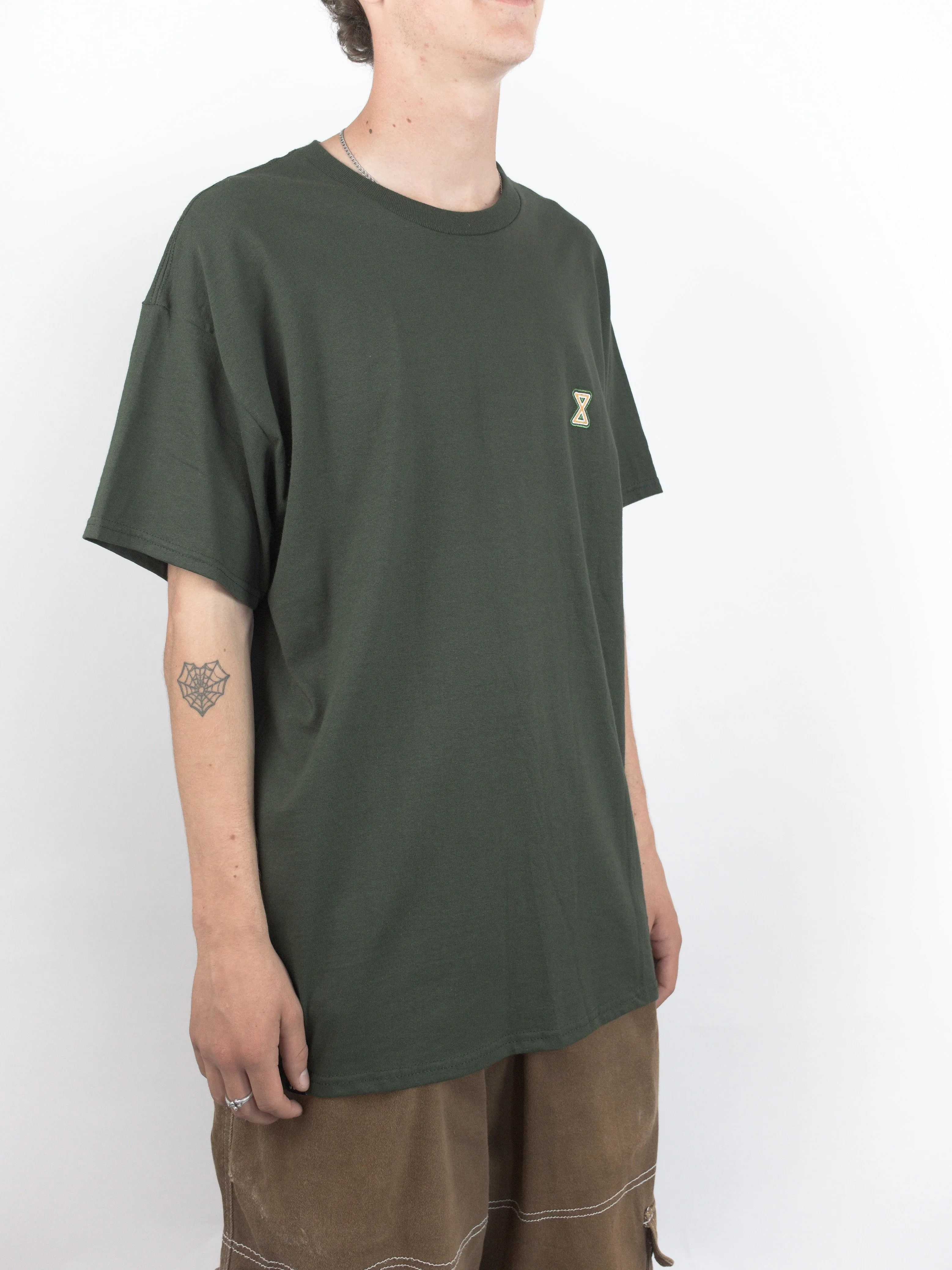 Sour Solution - Infintiy Tee - Forest Green