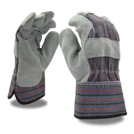 Split Leather Palm Gloves-Large
