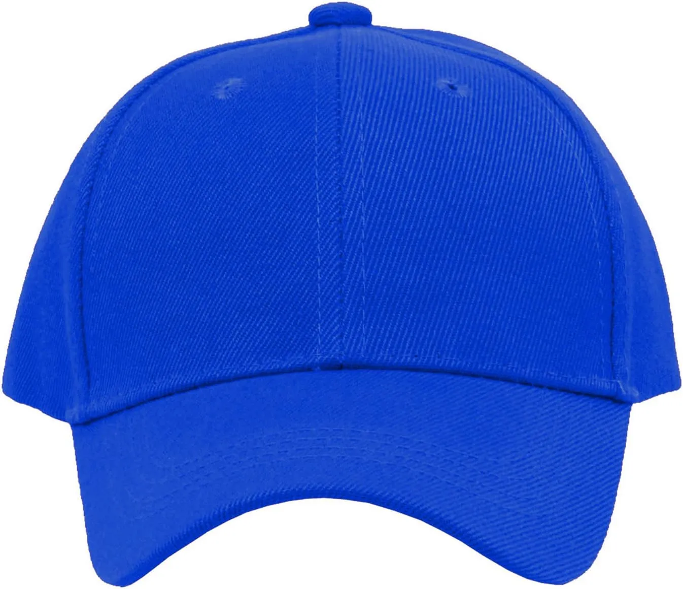 TOP HEADWEAR Blank Kids Youth Baseball Adjustable Hook and Loop Closure Hat