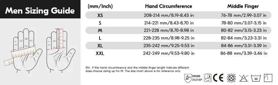 VGO 1/3 Pairs High Dexterity of Heavy-Duty Synthetic Leather Work Gloves Mechanic Gloves Rigger Gloves  (Black, SL8849)