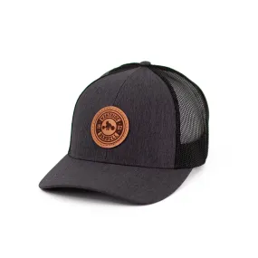 WSBB Snapback Trucker 1987 Hat Charcoal/Black