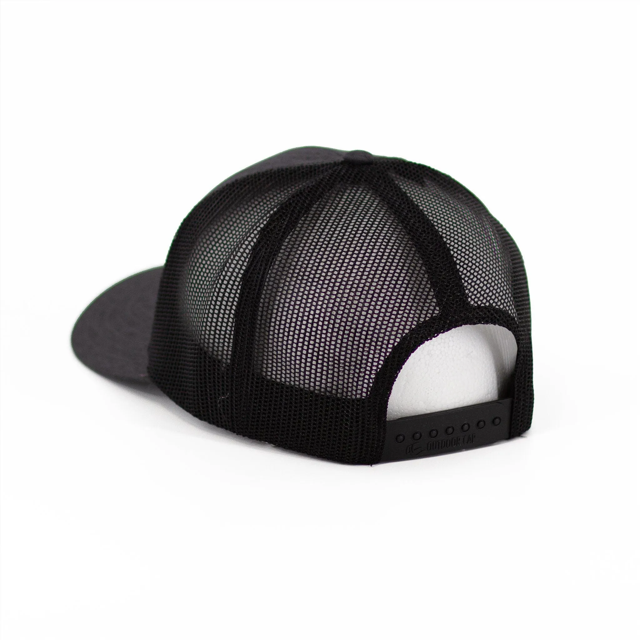 WSBB Snapback Trucker 1987 Hat Charcoal/Black