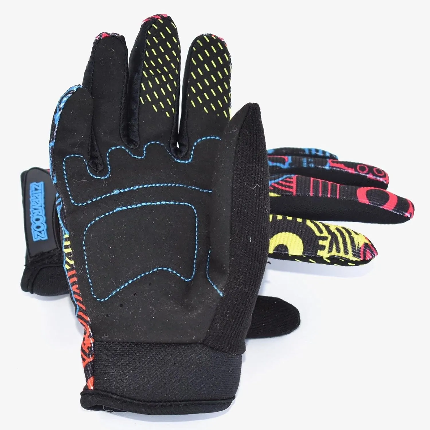 ZippyRooz Toddler & Little Kids Full Long Finger Bike Gloves